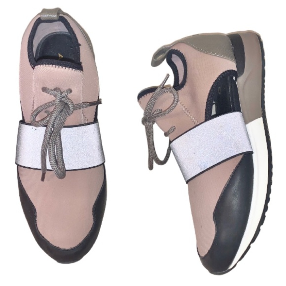 Wrn 1X ALDO DWIEDIA open frame fashion sneakers women’s size 8.5!